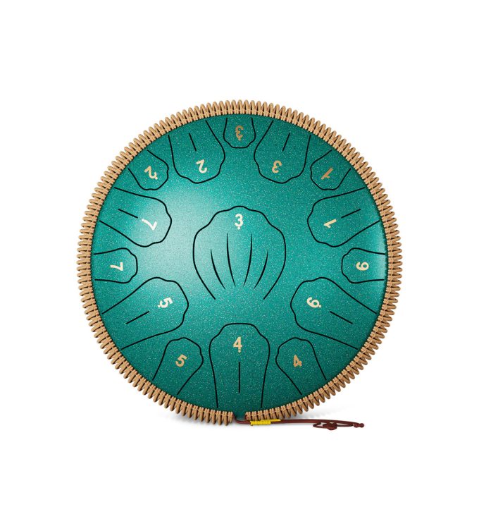 Steel Tongue Drum-13Inch 15Notes-Shell