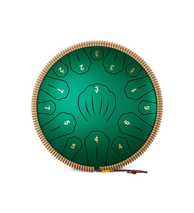 Steel Tongue Drum-13Inch 15Notes-Shell - Image 5