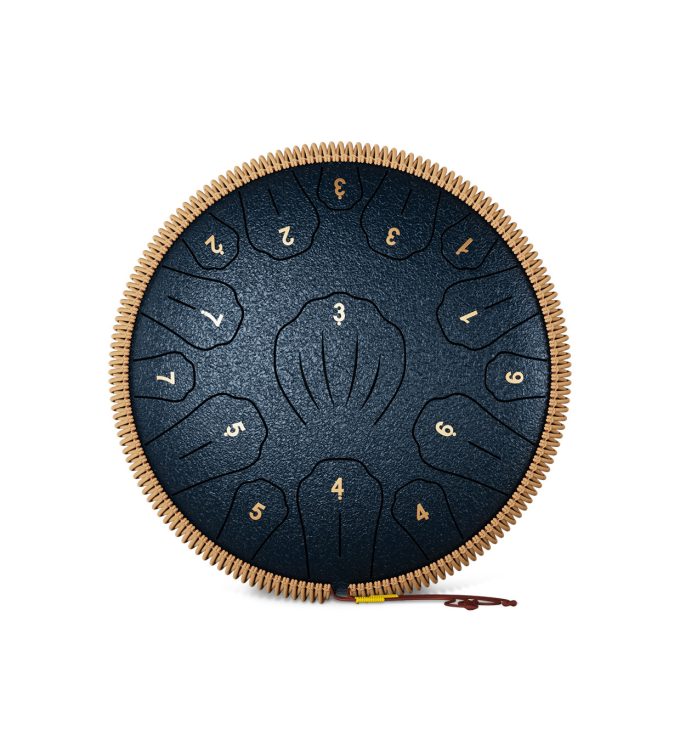 Steel Tongue Drum-13Inch 15Notes-Shell - Image 2