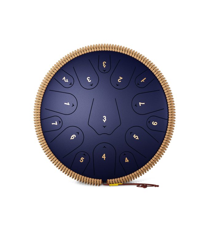 Steel Tongue Drum-14Inch 15Notes-Cat Paw - Image 7