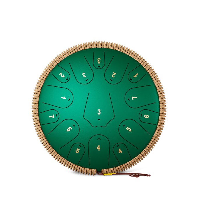 Steel Tongue Drum-14Inch 15Notes-Cat Paw