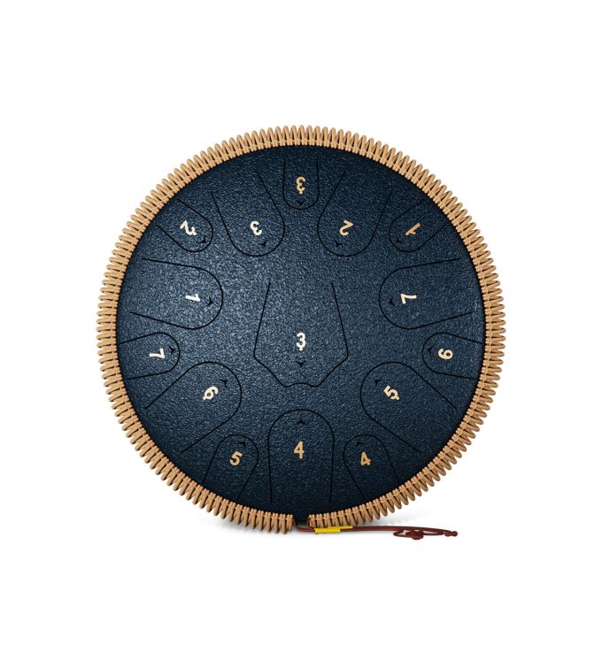 Steel Tongue Drum-14Inch 15Notes-Cat Paw - Image 3